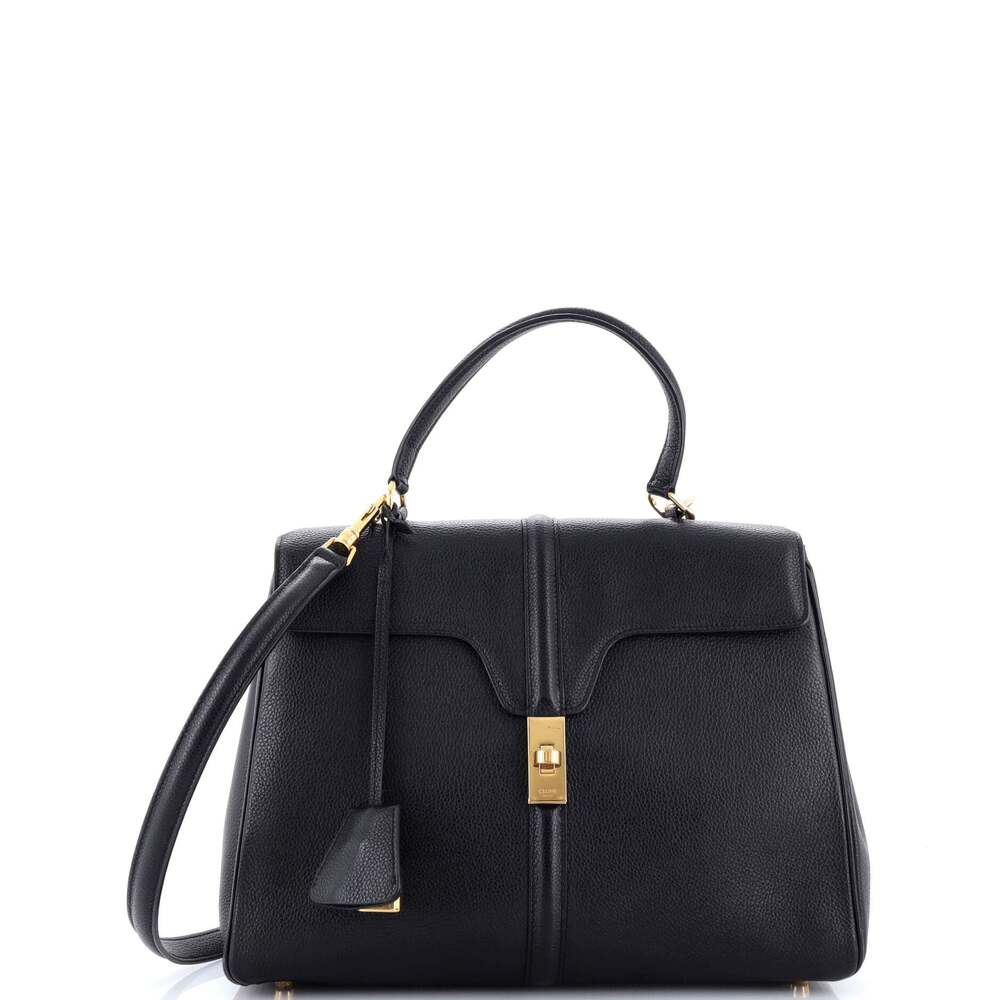 Celine 16 Top Handle Bag Grained #269810C24B